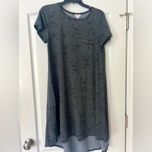 LuLaRoe Disney Carly Dress Hidden Mickey S